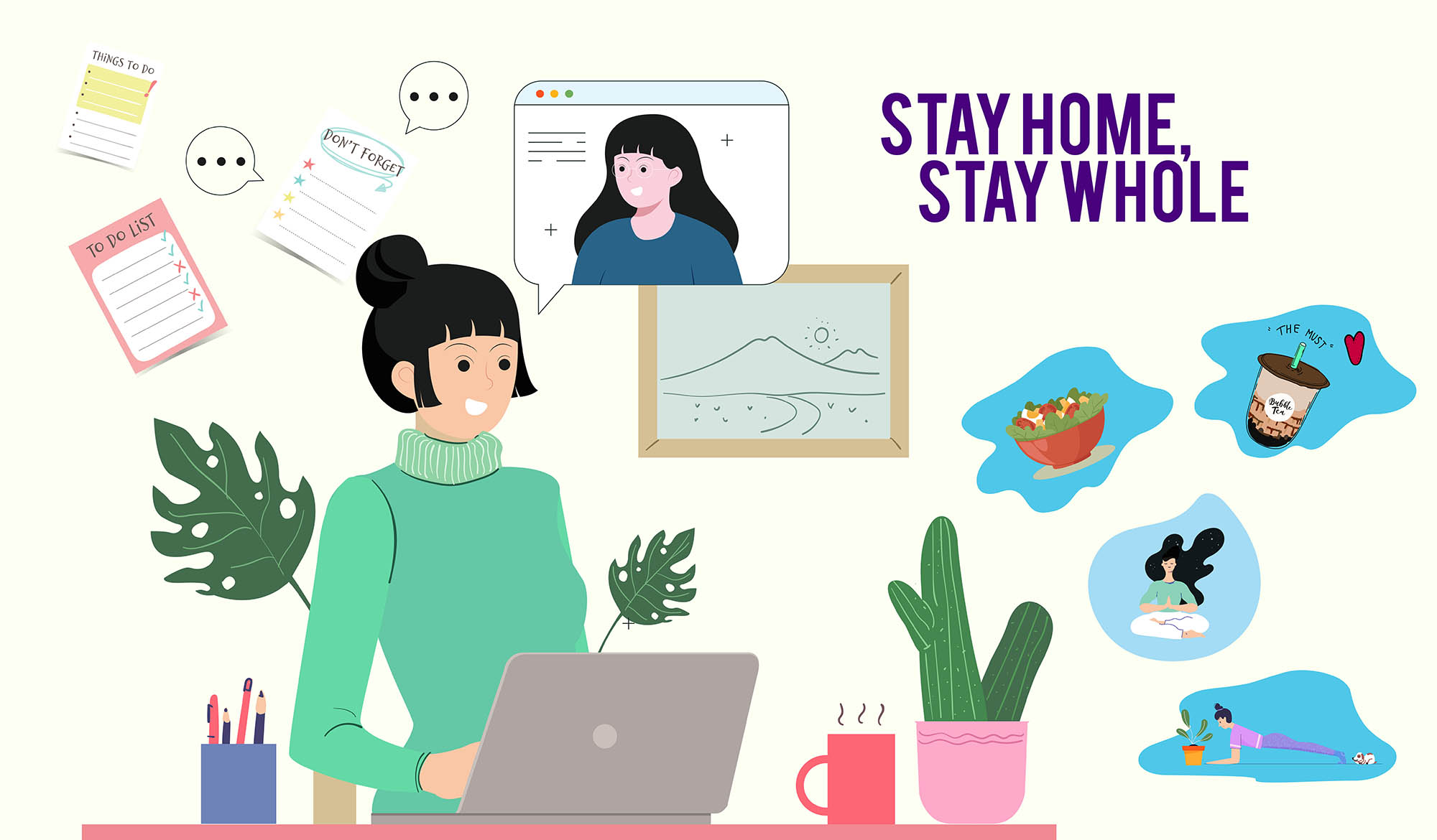 stay home stay whole